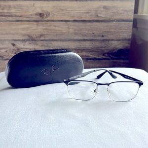 RAY BAN Frames - Polished Back on Silver, metal frame, RB 6363 2861 54-18-145